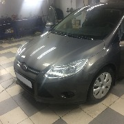 29.11.2016г. Форд Фокус 3 - установка сигнализации с автозапуском Starline A93 can-lin.