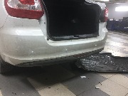 Гранта Лифтбек - установка парковочного радара.