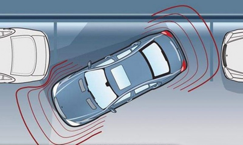 радар парковочный 8 датчиков - установка