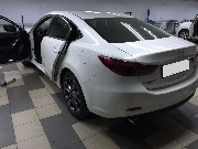 Мазда 6 - установка блокиратора коробки передач Гарант Консул.