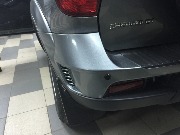 Нива Шевролет - установка парковочного радара.