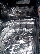 Тойота Камри. Шумоизоляция багажника, первый слой -виброизоляция.