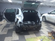 Lada X Ray - установка фаркопа.