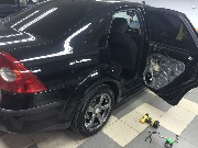 Форд Фокус 2 - установка двухкомпонентной акустики в задние двери.