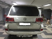 Тойота Ленд Крузер 200 - установка фаркопа.