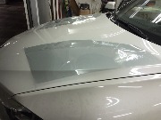 BMV X5 - тонировка стекол: задние стекла пленкой Llumar 95%, передние боковые Атермальной пленкой. Бронирование пленкой капот, фары, ручки.