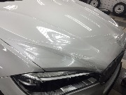 BMV X5 - тонировка стекол: задние стекла пленкой Llumar 95%, передние боковые Атермальной пленкой. Бронирование пленкой капот, фары, ручки.