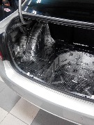 Фольсваген Поло - шумоизоляция багажника..