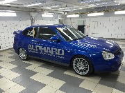 Приора. Подготовка авто к соревнованиям по автозвуку.