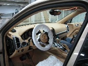 Порш Каенн. Установка антирадара и громкой связи Parrot CK3100 Black Edition.