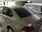 Фольсваген Поло - тонировка стекол Llumar 05.