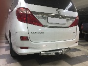 Тойота Альфард - установка фаркопа.