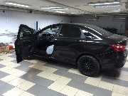 Веста - установка 2din магнитолы.