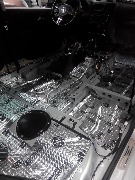 Фольсваген Поло - шумоизоляция днища...